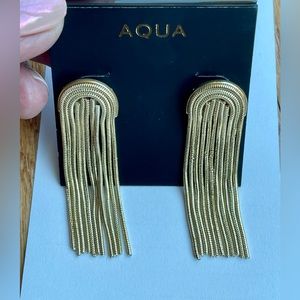 NWT Chain Fringe Earrings